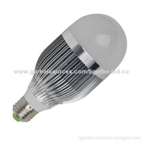 LED light bulb e27 with 2-year warranty, AC85-265V, CRI>80, epistar chip, 2,800-6,500K